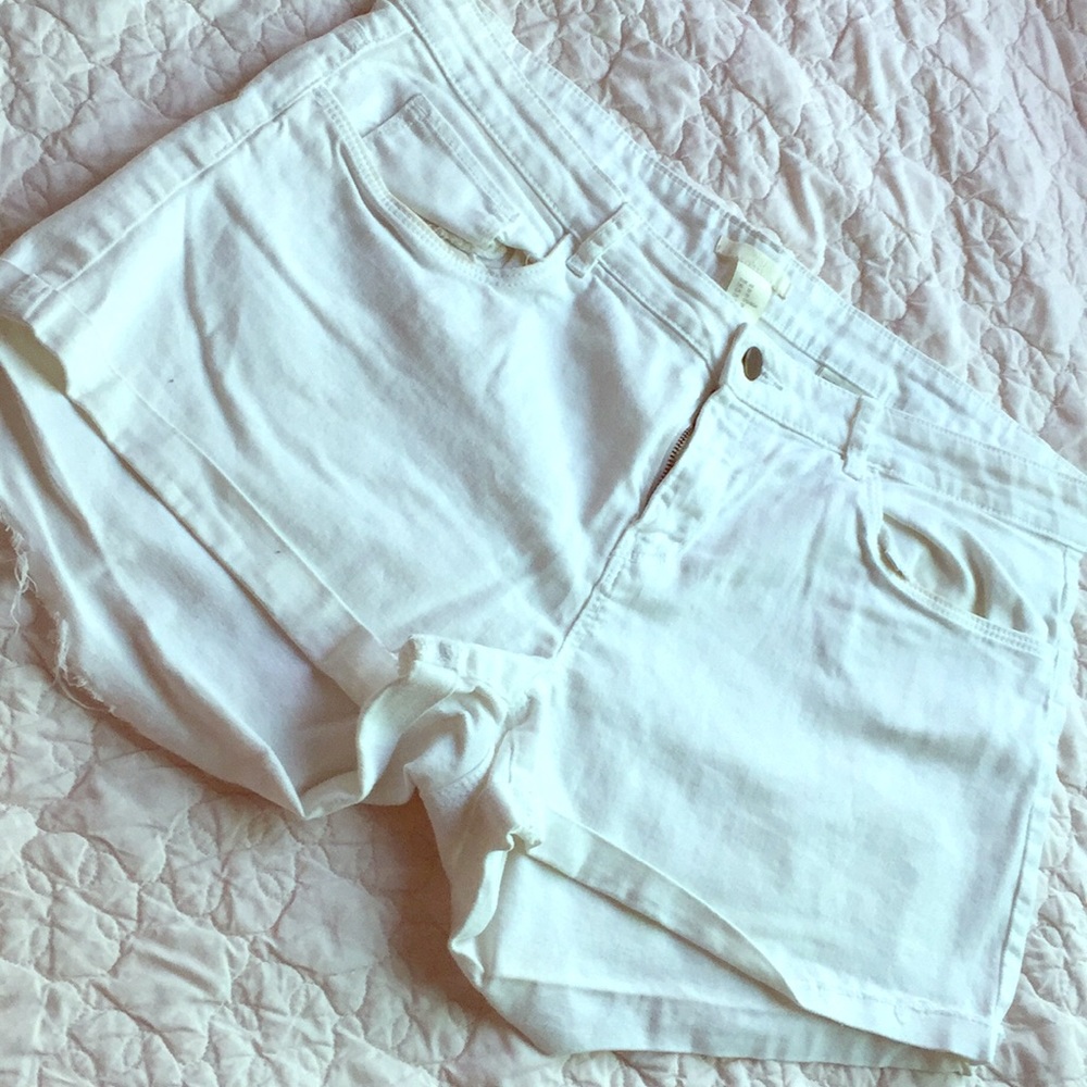 White H&M Size 12 Shorts
